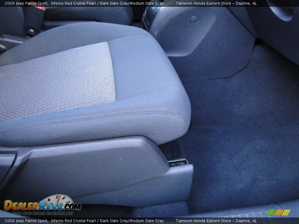 2009 Jeep Patriot Sport Inferno Red Crystal Pearl / Dark Slate Gray/Medium Slate Gray Photo #25