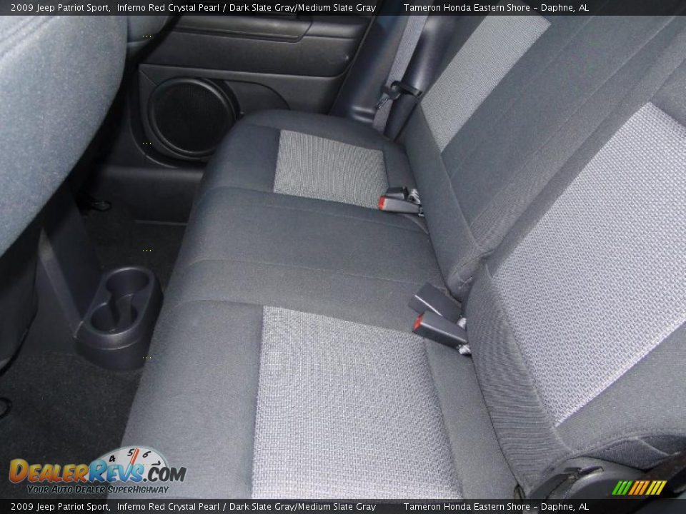 2009 Jeep Patriot Sport Inferno Red Crystal Pearl / Dark Slate Gray/Medium Slate Gray Photo #26