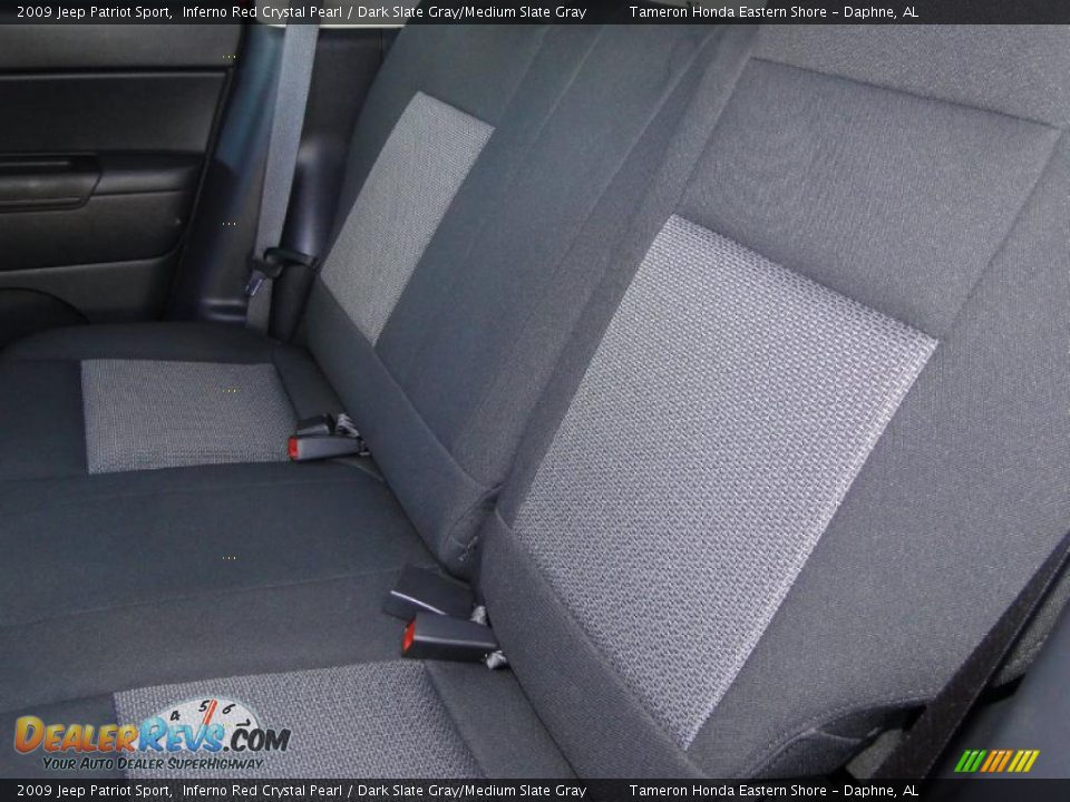 2009 Jeep Patriot Sport Inferno Red Crystal Pearl / Dark Slate Gray/Medium Slate Gray Photo #27