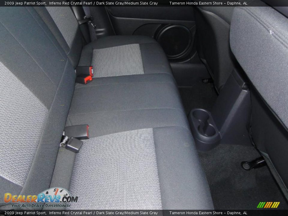 2009 Jeep Patriot Sport Inferno Red Crystal Pearl / Dark Slate Gray/Medium Slate Gray Photo #28