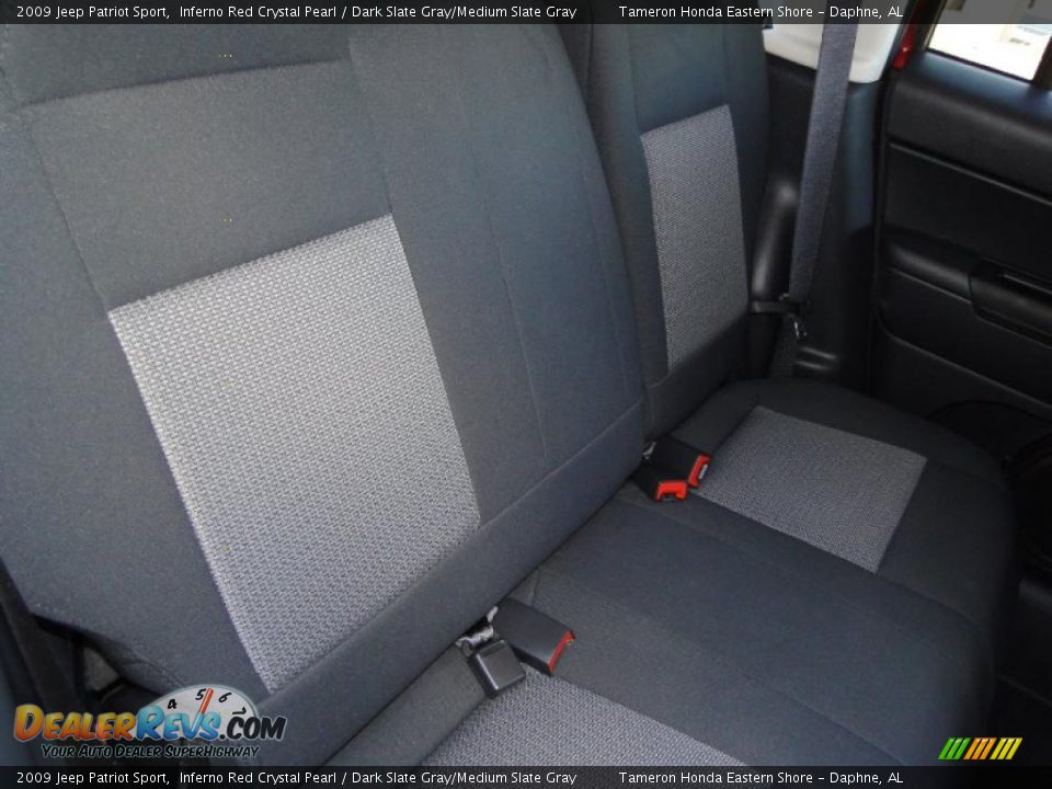2009 Jeep Patriot Sport Inferno Red Crystal Pearl / Dark Slate Gray/Medium Slate Gray Photo #29