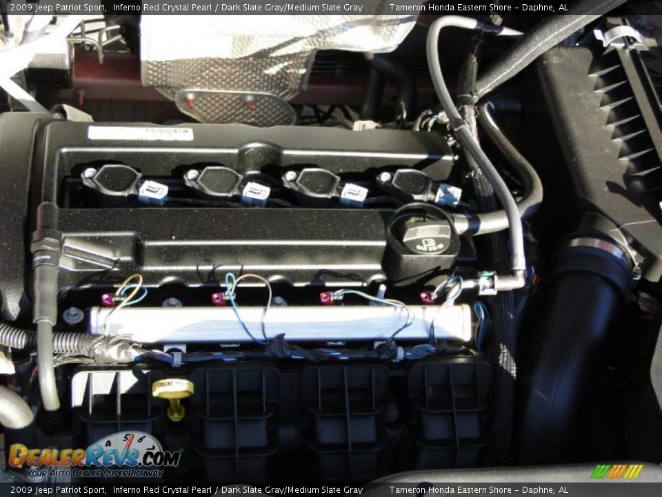 2009 Jeep Patriot Sport Inferno Red Crystal Pearl / Dark Slate Gray/Medium Slate Gray Photo #32