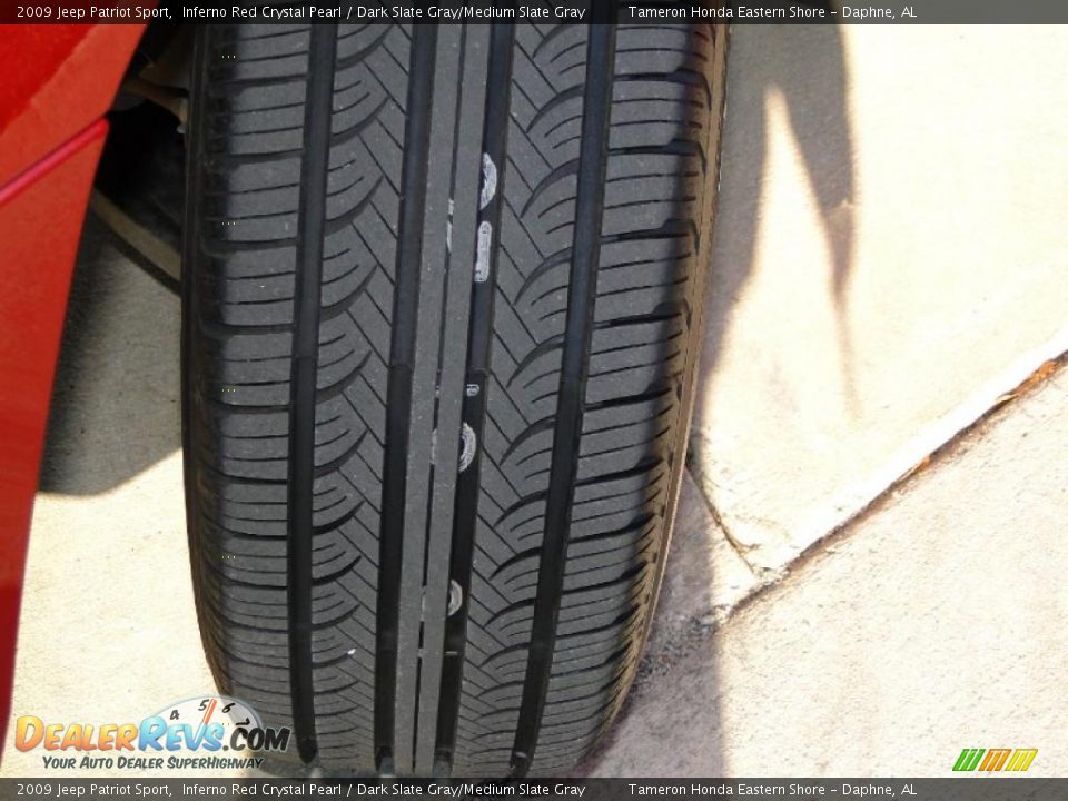 2009 Jeep Patriot Sport Inferno Red Crystal Pearl / Dark Slate Gray/Medium Slate Gray Photo #33