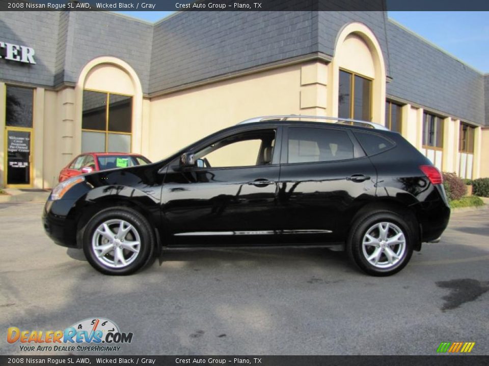 Black 2008 nissan rogue #5