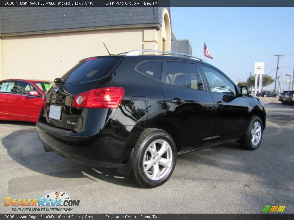 Black 2008 nissan rogue #6