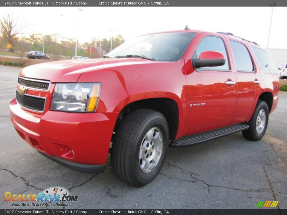 Victory Red 2007 Chevrolet Tahoe LT Photo #3