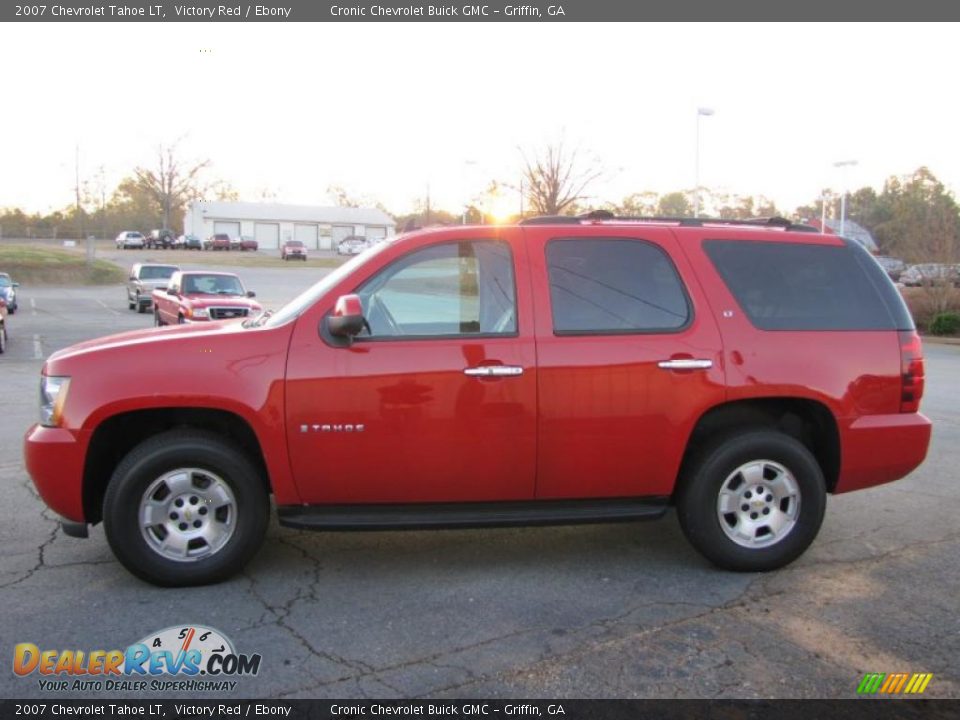 Victory Red 2007 Chevrolet Tahoe LT Photo #4