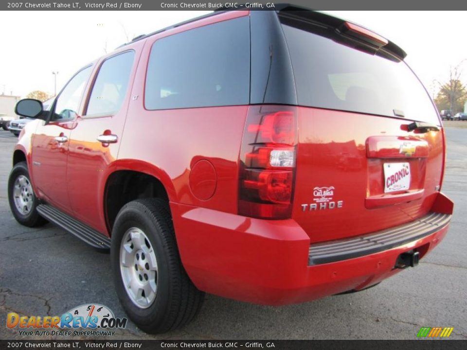 2007 Chevrolet Tahoe LT Victory Red / Ebony Photo #5