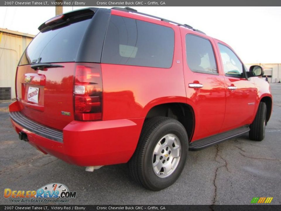 2007 Chevrolet Tahoe LT Victory Red / Ebony Photo #7