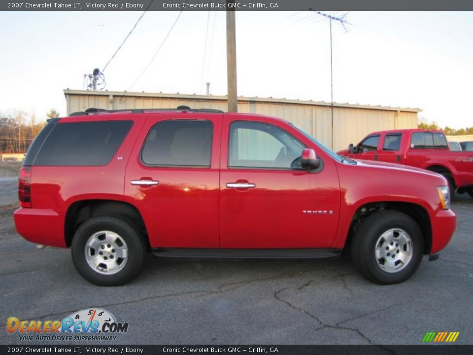 2007 Chevrolet Tahoe LT Victory Red / Ebony Photo #8