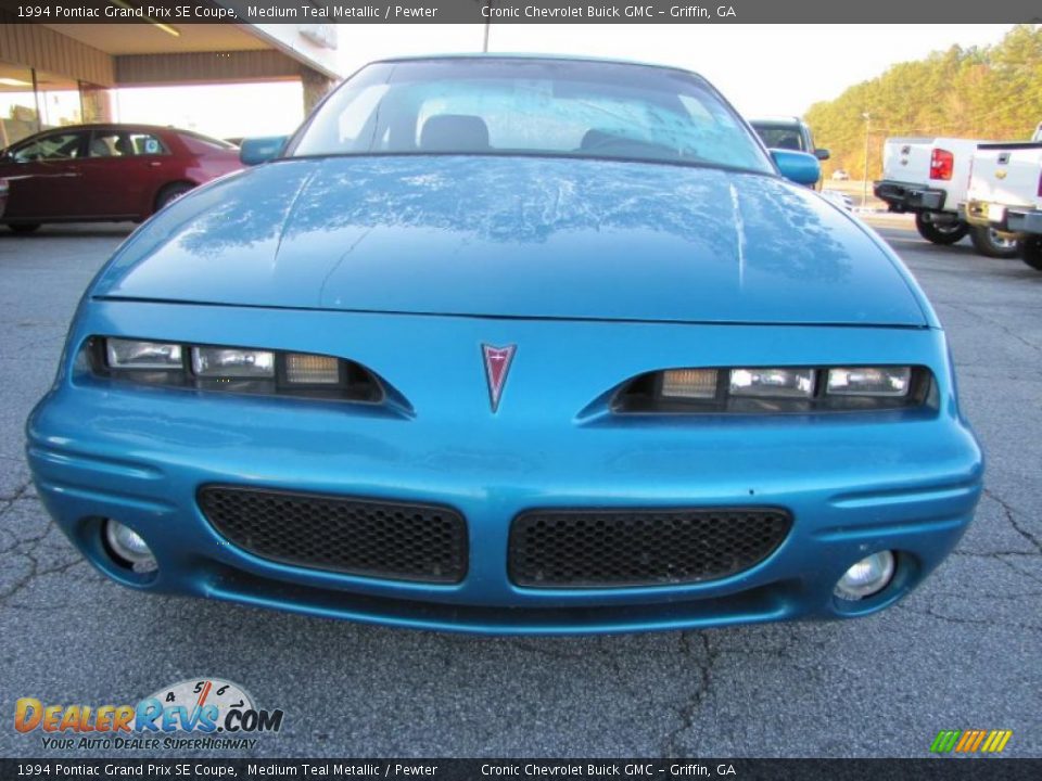 1994 Pontiac Grand Prix SE Coupe Medium Teal Metallic / Pewter Photo #2