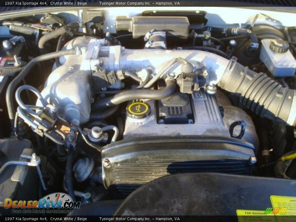 1997 Kia Sportage 4x4 2.0 Liter DOHC 16-Valve 4 Cylinder Engine Photo #17