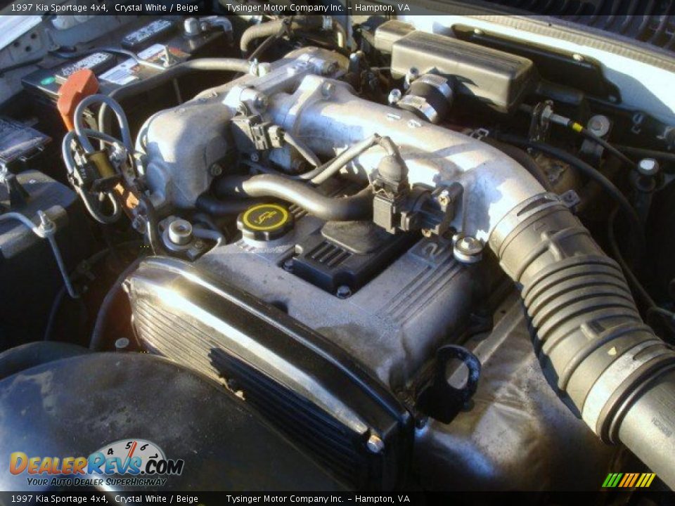 1997 Kia Sportage 4x4 2.0 Liter DOHC 16-Valve 4 Cylinder Engine Photo #18