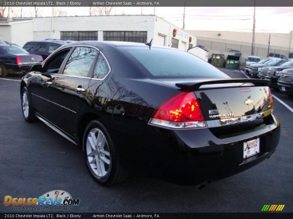 2010 Chevrolet Impala LTZ Black / Ebony Photo #10