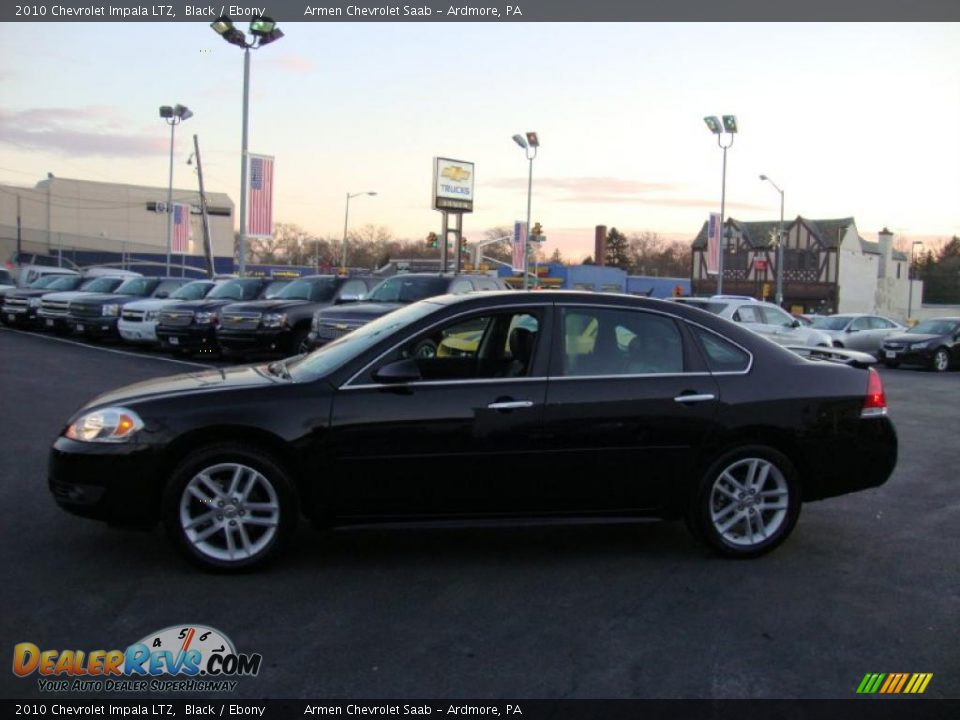 2010 Chevrolet Impala LTZ Black / Ebony Photo #11