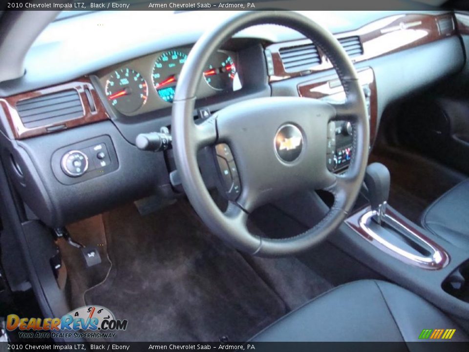 2010 Chevrolet Impala LTZ Black / Ebony Photo #12