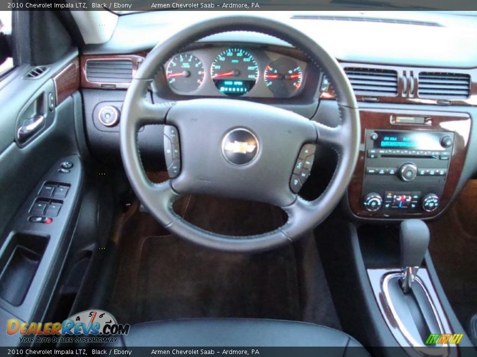 2010 Chevrolet Impala LTZ Black / Ebony Photo #25