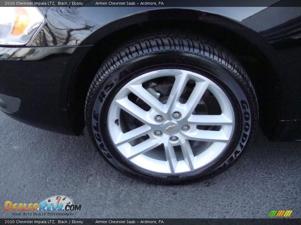 2010 Chevrolet Impala LTZ Black / Ebony Photo #28