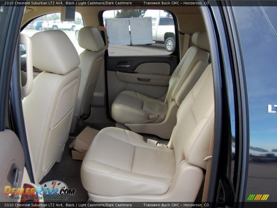 2010 Chevrolet Suburban LTZ 4x4 Black / Light Cashmere/Dark Cashmere Photo #14