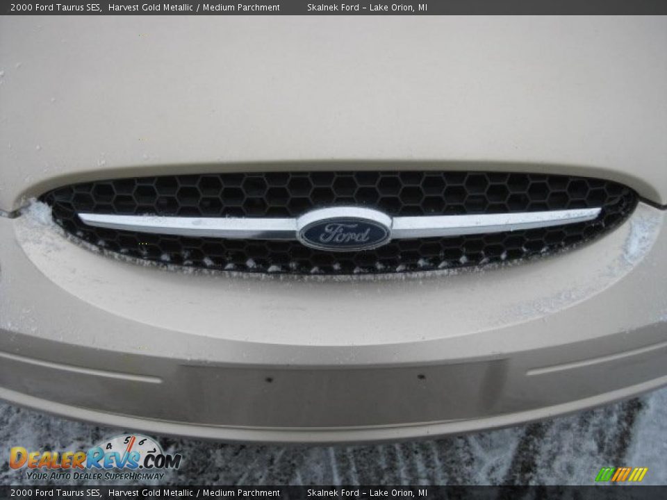 2000 Ford Taurus SES Harvest Gold Metallic / Medium Parchment Photo #15