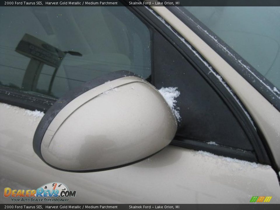 2000 Ford Taurus SES Harvest Gold Metallic / Medium Parchment Photo #16