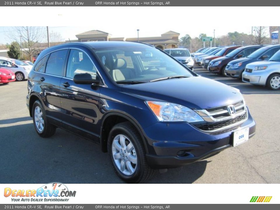 2011 Honda cr v royal blue pearl #2