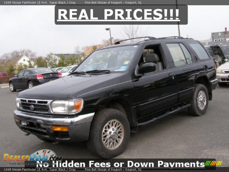 1998 Nissan pathfinder black #9