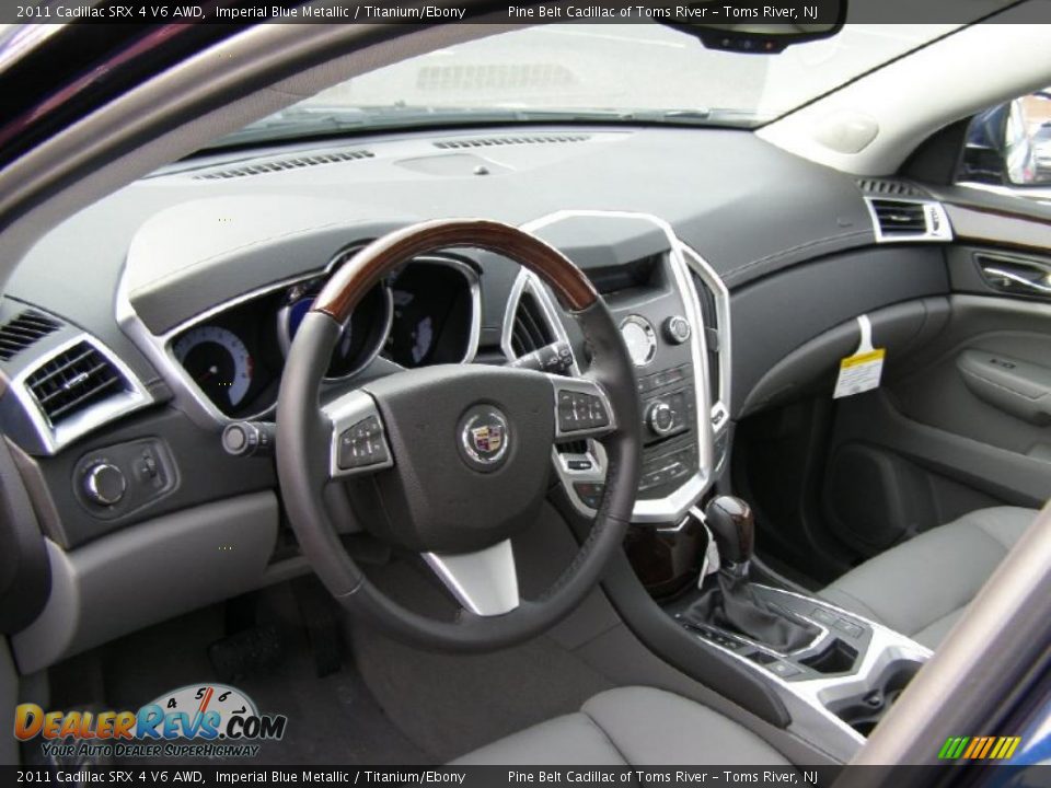 Titanium/Ebony Interior - 2011 Cadillac SRX 4 V6 AWD Photo #3