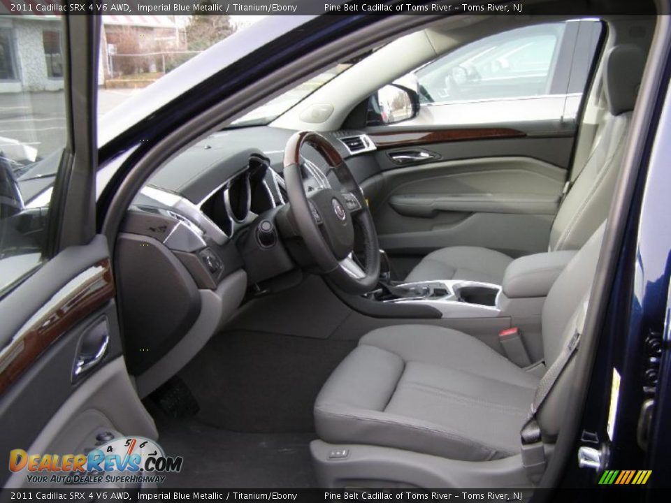 Titanium/Ebony Interior - 2011 Cadillac SRX 4 V6 AWD Photo #4