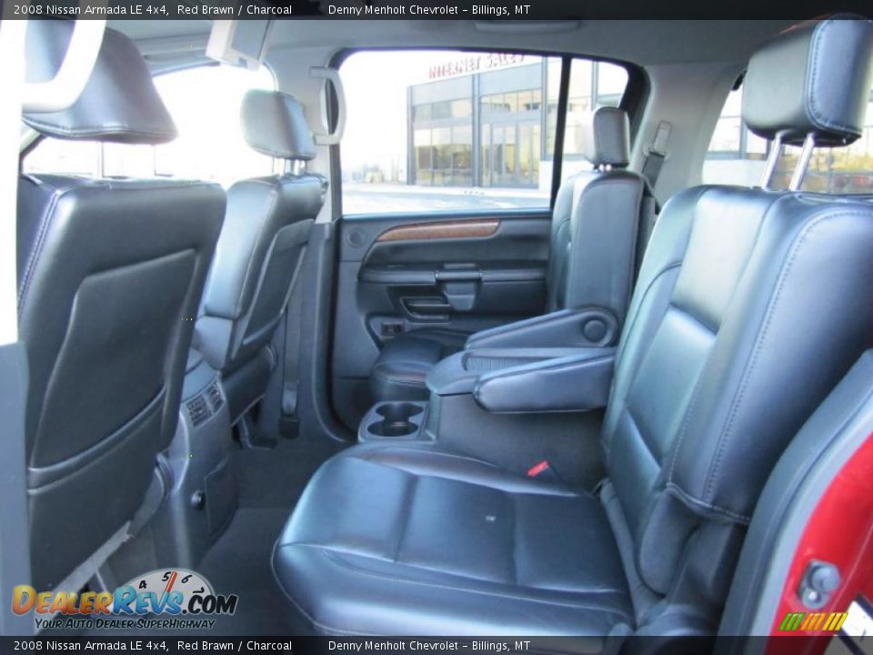 Charcoal Interior - 2008 Nissan Armada LE 4x4 Photo #5