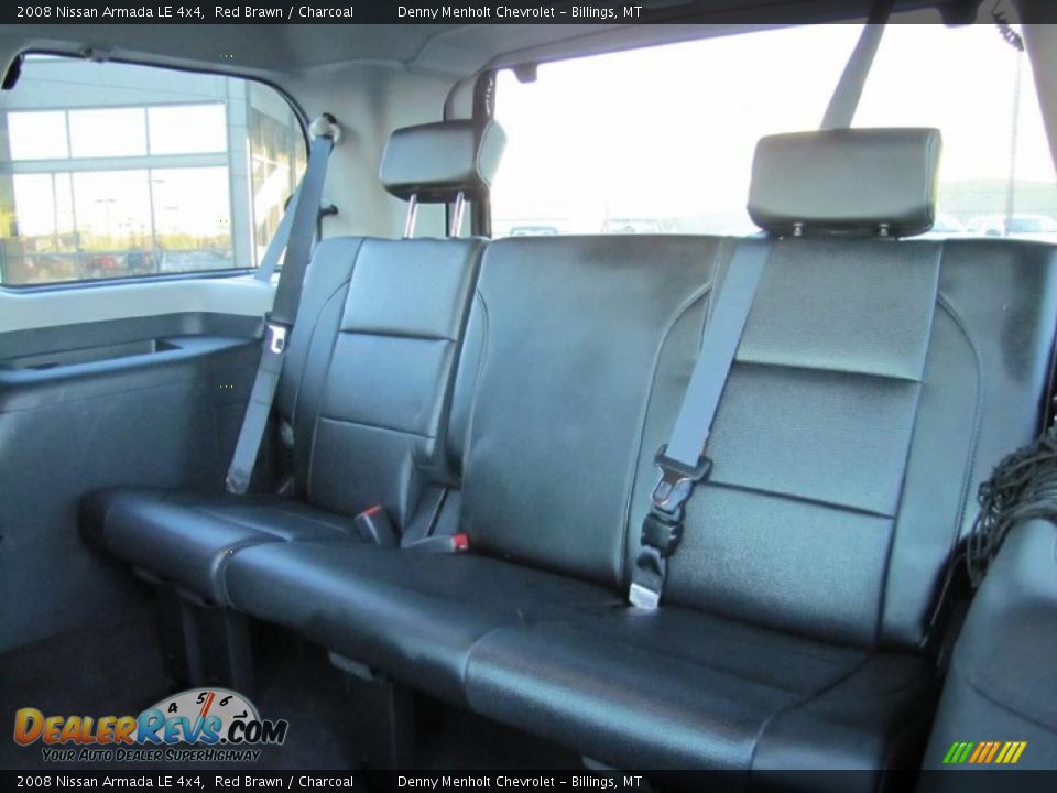 Charcoal Interior - 2008 Nissan Armada LE 4x4 Photo #6