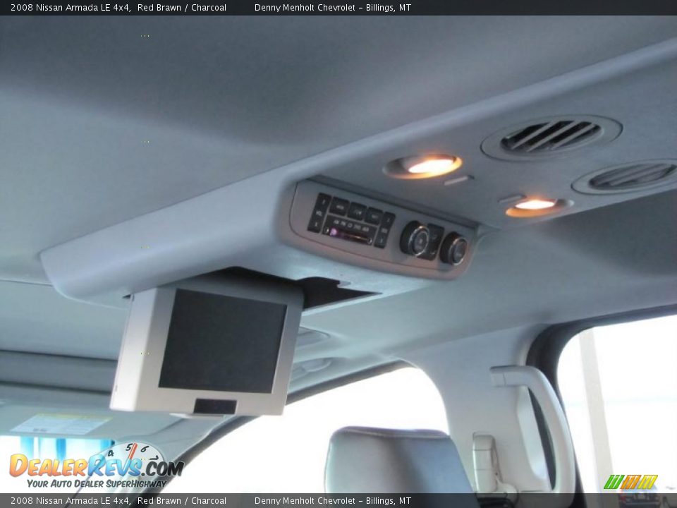 2008 Nissan Armada LE 4x4 Red Brawn / Charcoal Photo #7