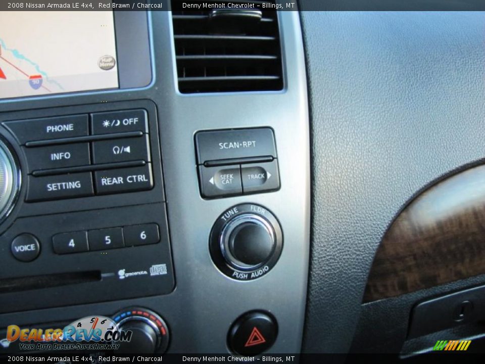 Controls of 2008 Nissan Armada LE 4x4 Photo #19