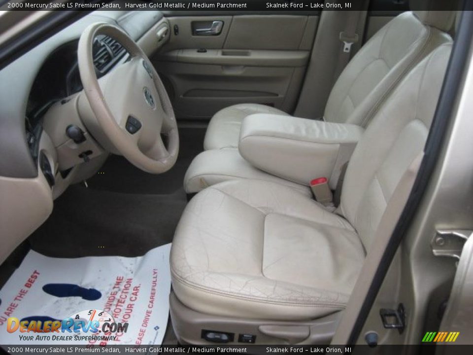 Medium Parchment Interior - 2000 Mercury Sable LS Premium Sedan Photo #2