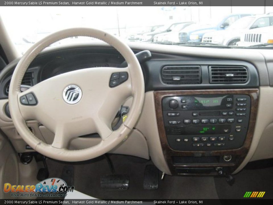 Dashboard of 2000 Mercury Sable LS Premium Sedan Photo #3