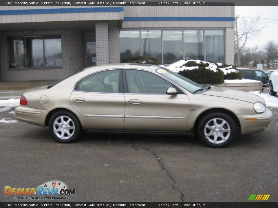 Harvest Gold Metallic 2000 Mercury Sable LS Premium Sedan Photo #5