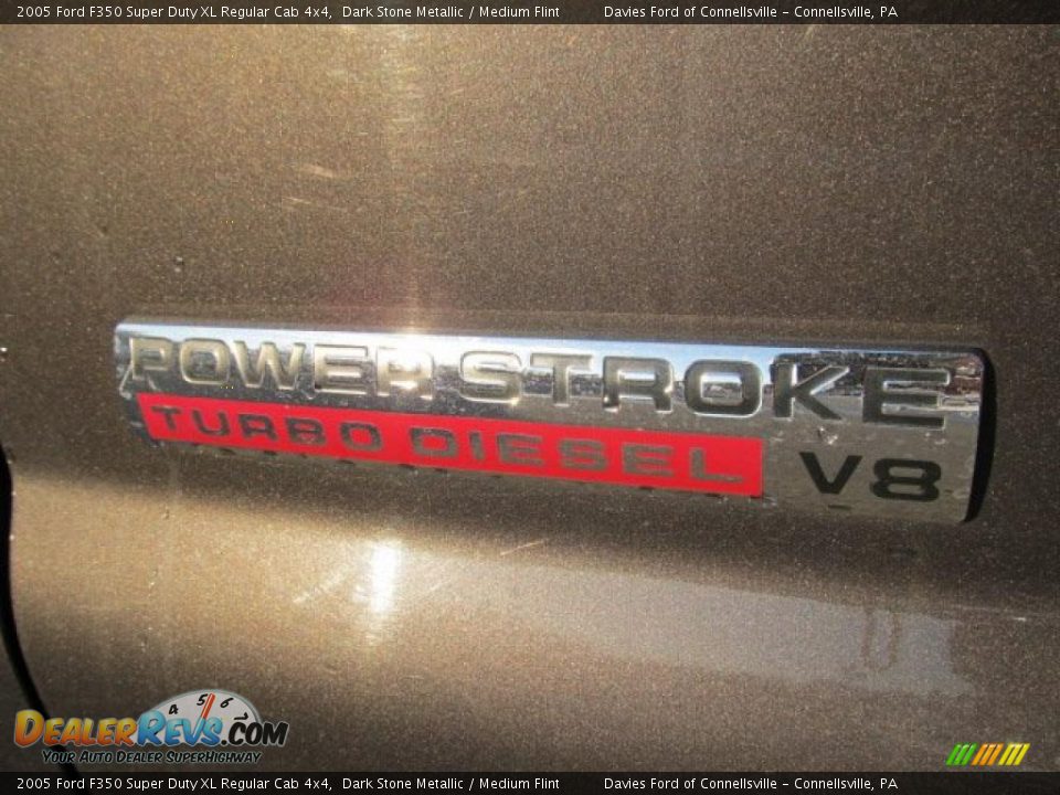 2005 Ford F350 Super Duty XL Regular Cab 4x4 Dark Stone Metallic / Medium Flint Photo #3