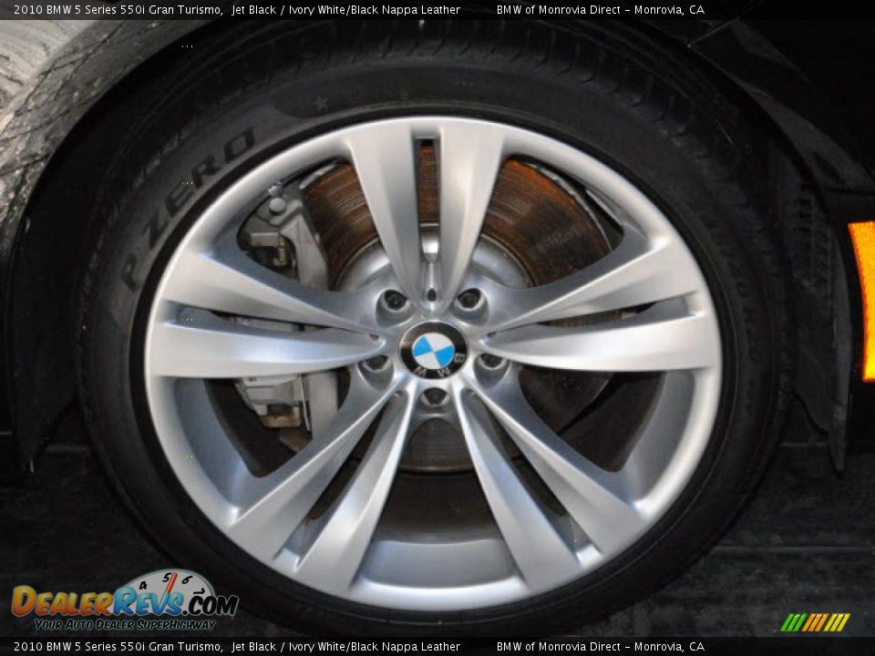 2010 BMW 5 Series 550i Gran Turismo Wheel Photo #2