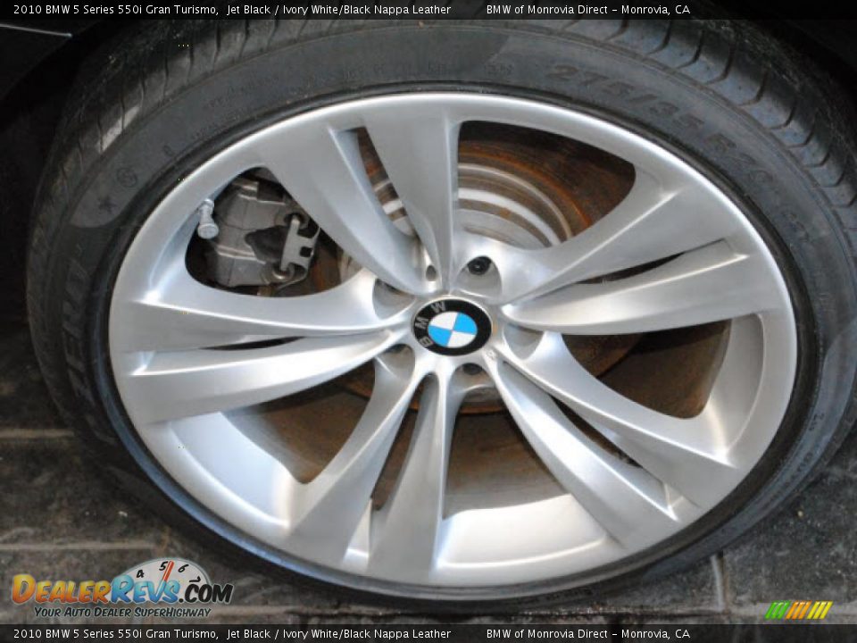 2010 BMW 5 Series 550i Gran Turismo Wheel Photo #7