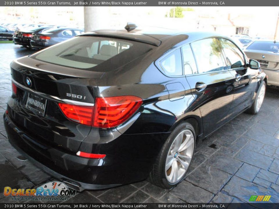 Jet Black 2010 BMW 5 Series 550i Gran Turismo Photo #8