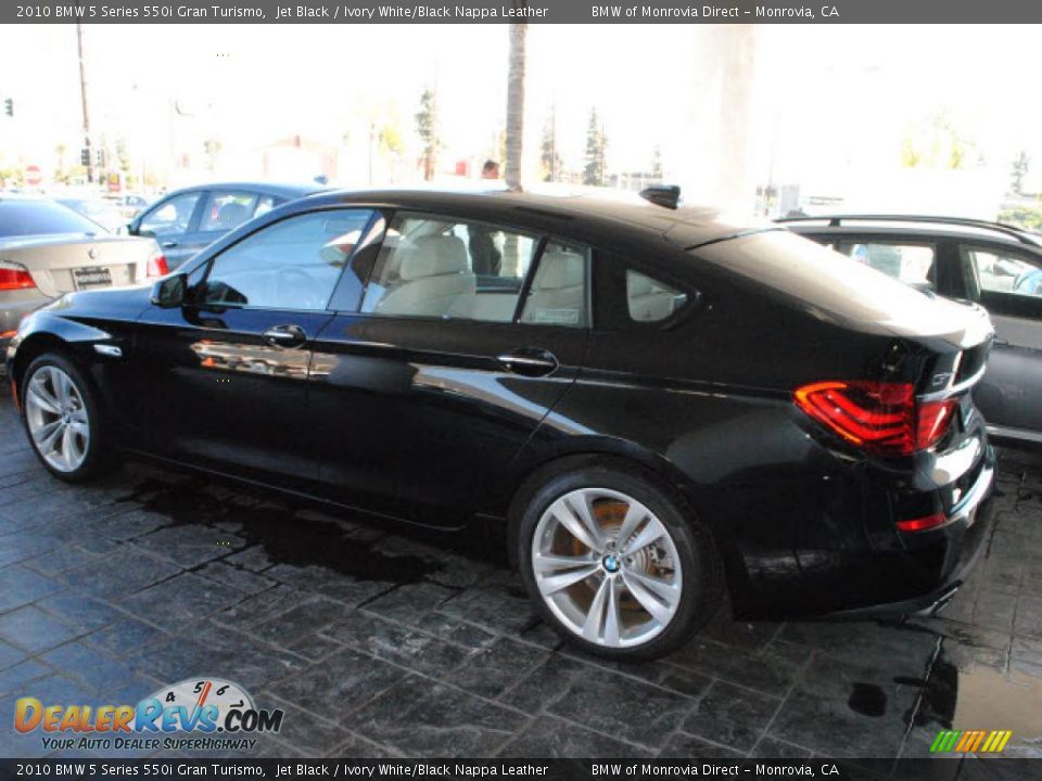 Jet Black 2010 BMW 5 Series 550i Gran Turismo Photo #10