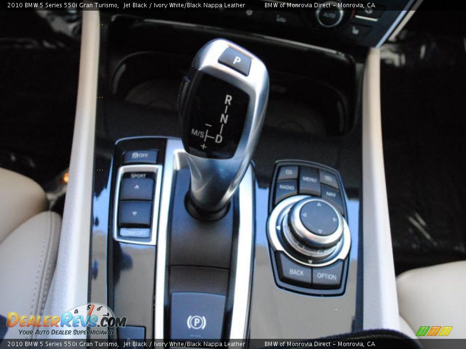 2010 BMW 5 Series 550i Gran Turismo Shifter Photo #25