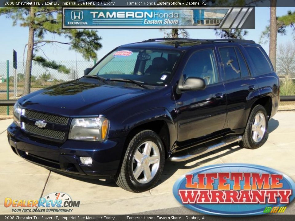 2008 Chevrolet TrailBlazer LT Imperial Blue Metallic / Ebony Photo #1