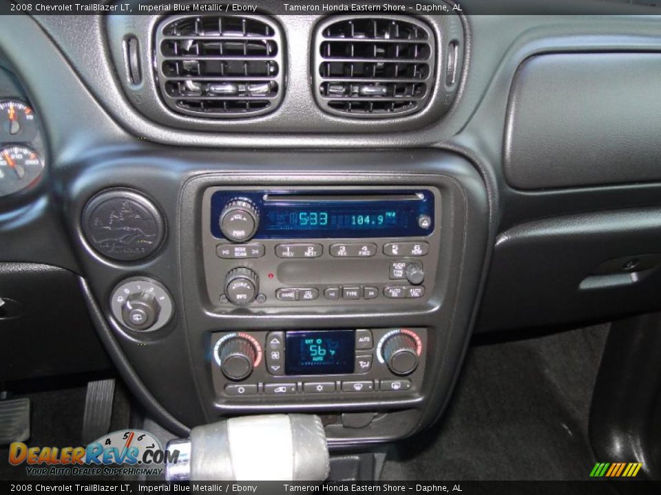 2008 Chevrolet TrailBlazer LT Imperial Blue Metallic / Ebony Photo #20