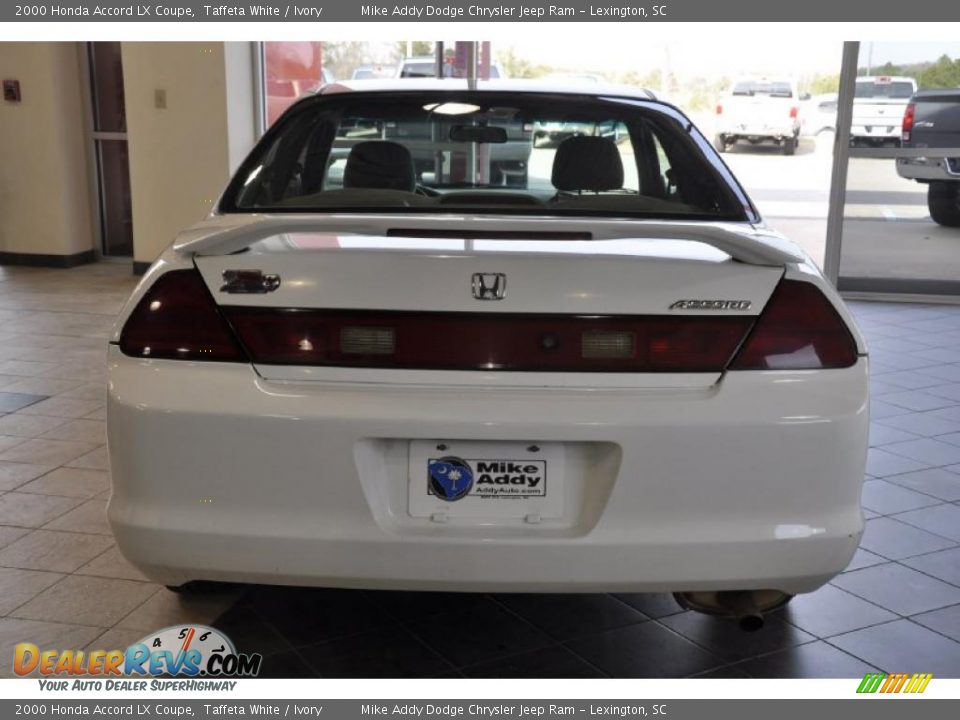 2000 Honda accord lx white #3