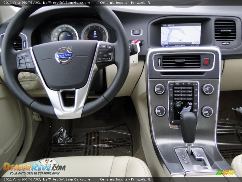 Dashboard of 2011 Volvo S60 T6 AWD Photo #6