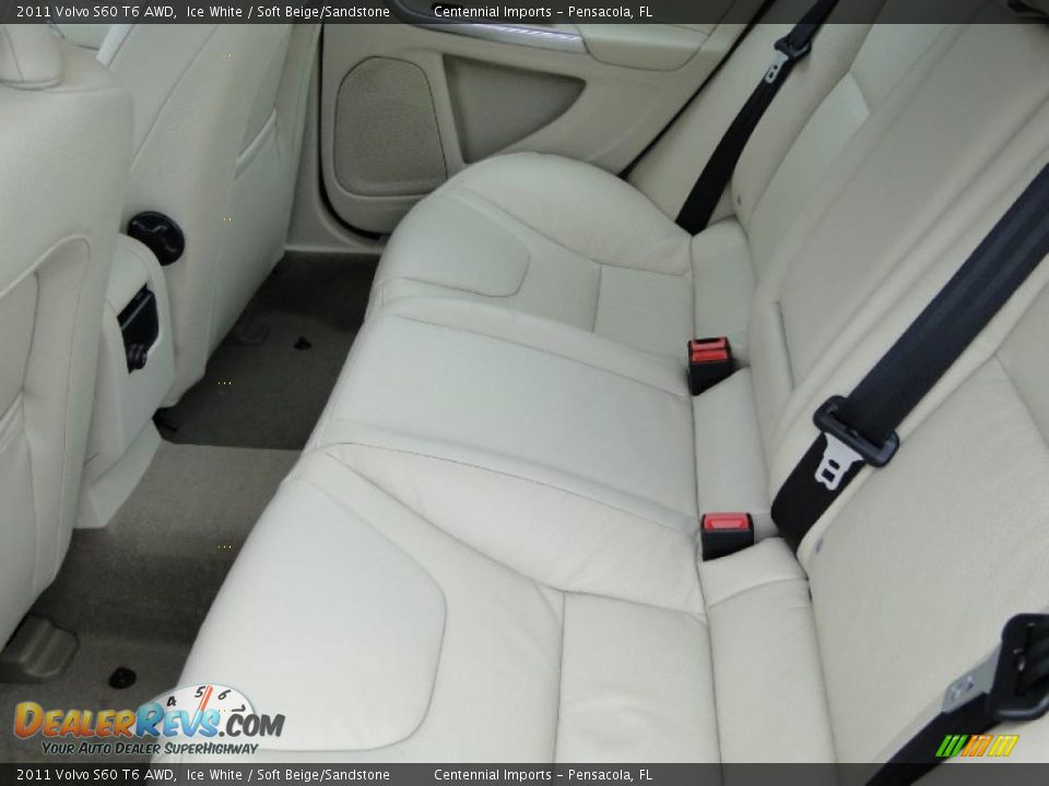 Soft Beige/Sandstone Interior - 2011 Volvo S60 T6 AWD Photo #28