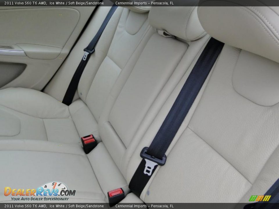 Soft Beige/Sandstone Interior - 2011 Volvo S60 T6 AWD Photo #29