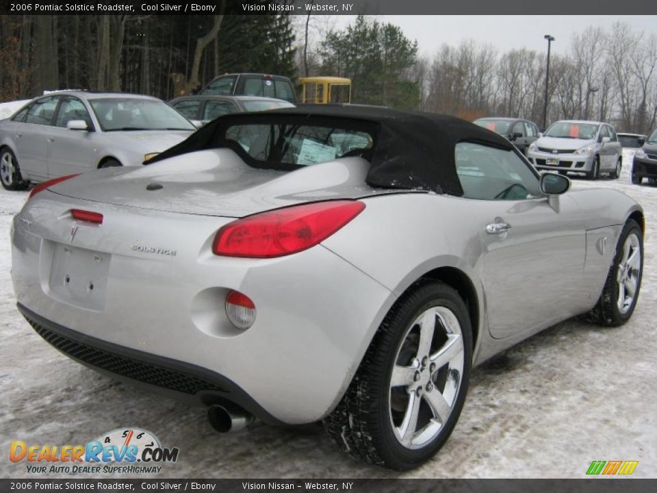 Cool Silver 2006 Pontiac Solstice Roadster Photo #2