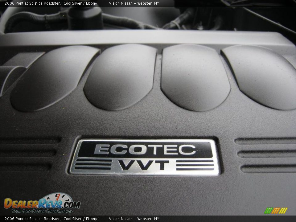 2006 Pontiac Solstice Roadster 2.4 Liter DOHC 16-Valve VVT Ecotec 4 Cylinder Engine Photo #8